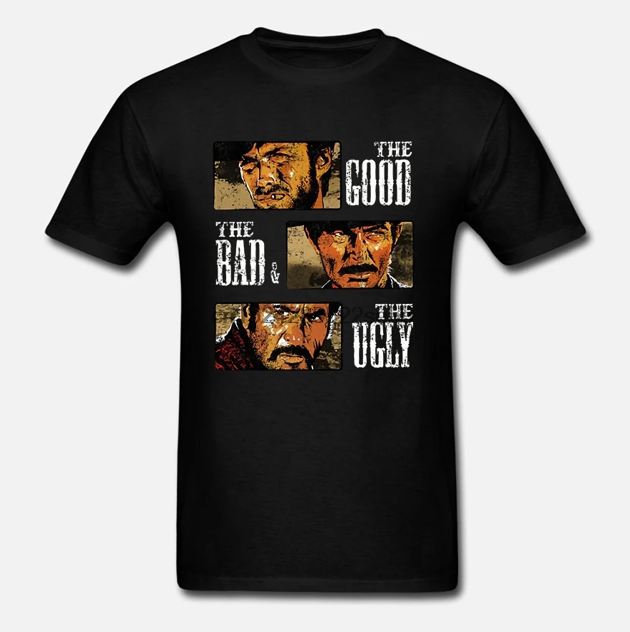 

Good Bad Ugly T-Shirt Clint Eastwood Spaghetti Western Fan Glorious Rascals