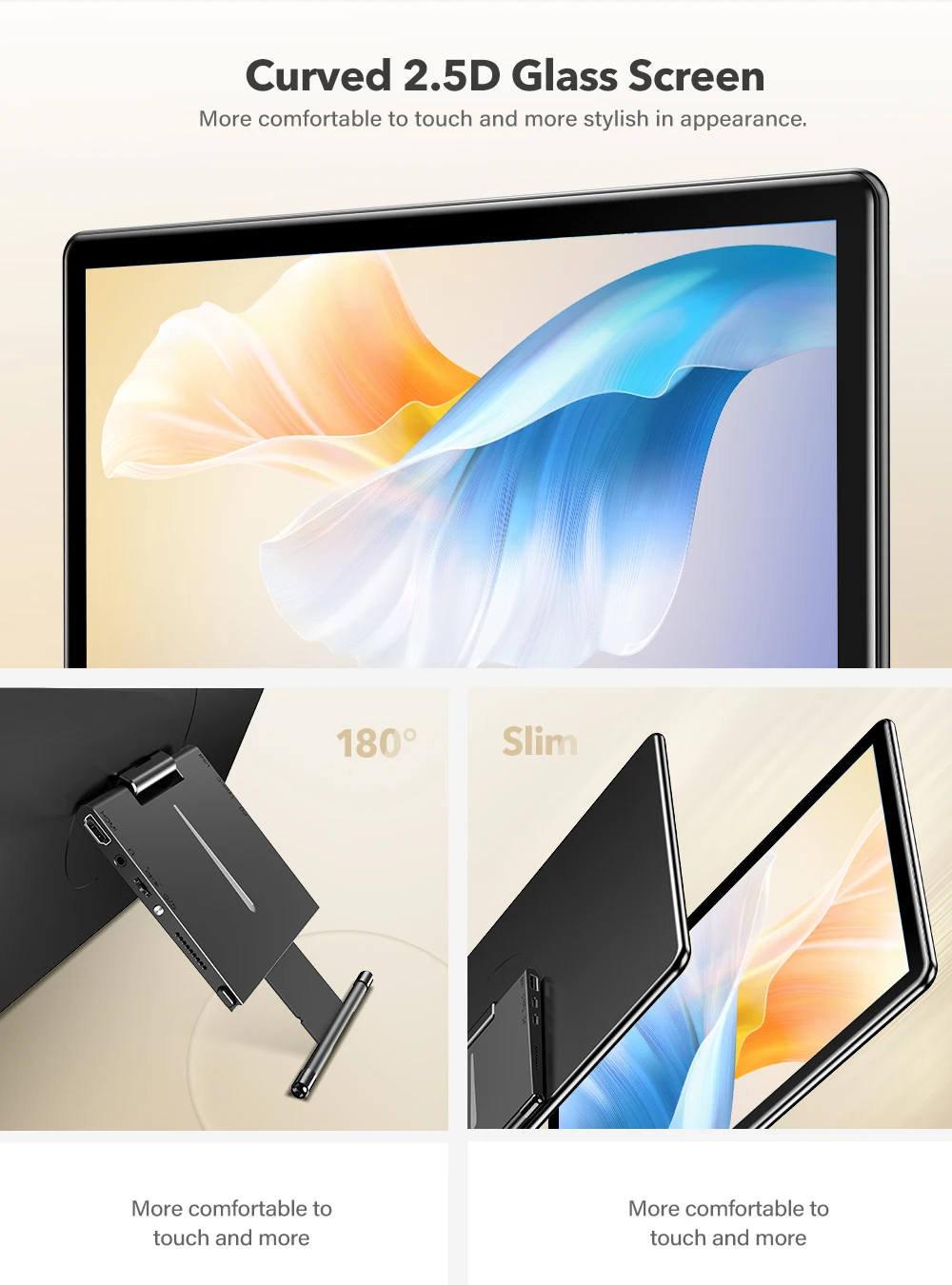 Портативный сенсорный экран UPERFECT y 15 6 FHD USB 3 1 Type-C игровой дисплей для PS4 Switch