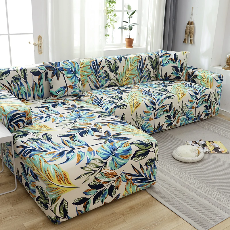 

floral sofa protector sofa covers for living room elastic stretch slipcover sectional corner sofa covers 1/2/3/4-seater