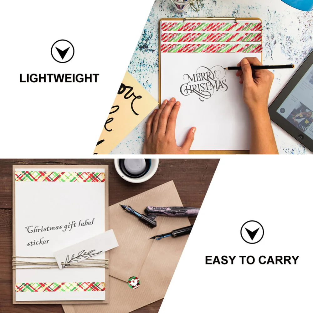 

12 Rolls Xmas Theme Tapes Creative DIY Tape Washi Paper Tape Decorative Tapes