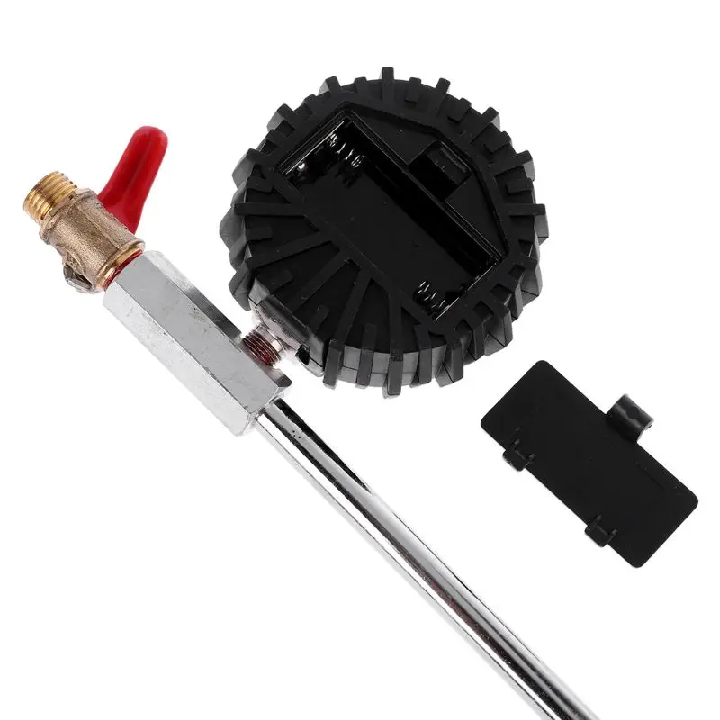 

Digital Dual Head Tire Inflator with Pressure Gauge Inflatable Deflation Rod 0-200PSI 1/4" for Truck, Bicycle, Lawn Tractors
