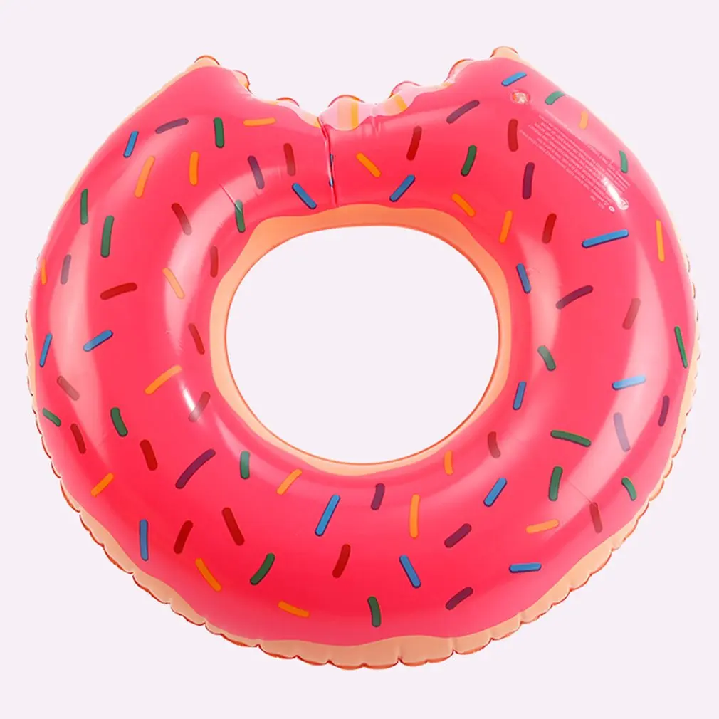 

Summer Seat Ring Toy Buoy Mattress Thickened PVC Summer Float Toy Circle Outdoor Activities Inflatable Donut Swimming Ring Pool