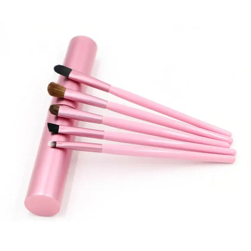 5 шт./компл. кисти для макияжа глаз Путешествия Портативный мини Тени Карандаш