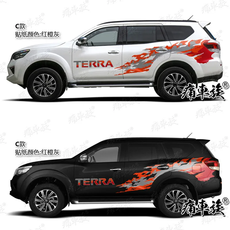 Car stickers FOR Nissan TERRA 2012-2021 body exterior decoration decals Film