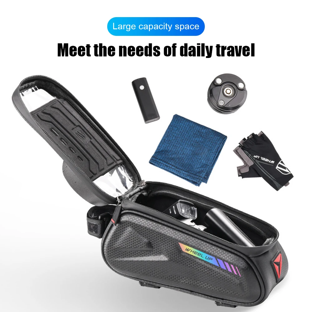 Колеса до 2L передняя фара для велосипеда сумка Водонепроницаемый EVA жесткий