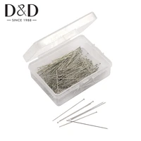 300pcsbox 35mm dressmaking pins patchwork pins for diy craft stainless steel sewing needle pins sewing tools
