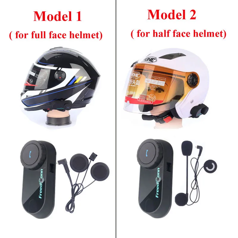FreedConn бренд T COM VB Bluetooth мотоциклетный шлем гарнитура 800 м мотоциклетная рация Intercom