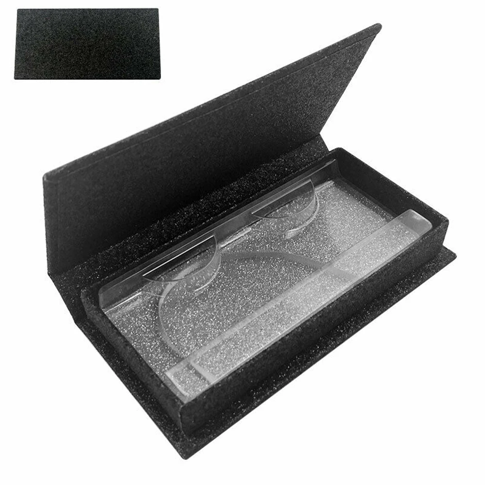 

5pcs Colorful False Eyelashes Packaging Box Rectangle Empty Storage Exquisite Case Makeup Tool Supplies