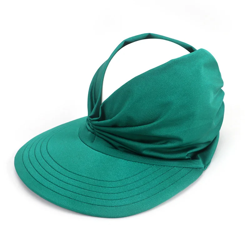 

Spring Summer Sports Sun Cap Men' Cap Women Adjustable Visor UV Protection Top Empty Tennis Golf Running Sunscreen Hat