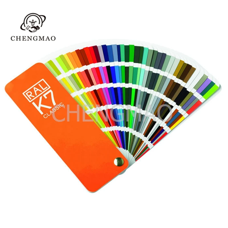 Эпоксидное порошковое покрытие для защиты Цвет Guid диаграмму Ral k7 карты|Детали и