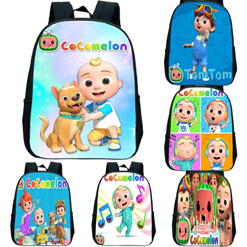 

Kawaii Cocomelon Kindergarten Bags School Backpack Toddler Rucksack Baby Daily Knapsack School Gifts Preschool Bags Kids Mochila