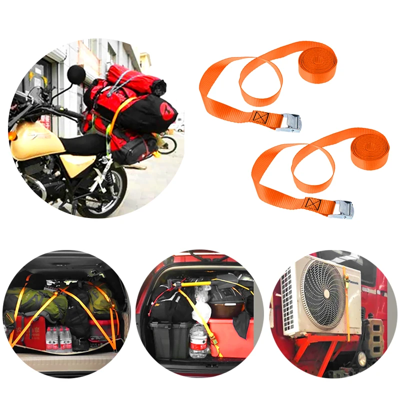 Автомобильная багажная лента из полиэфира ремень для обвязки багажа 2 шт. |