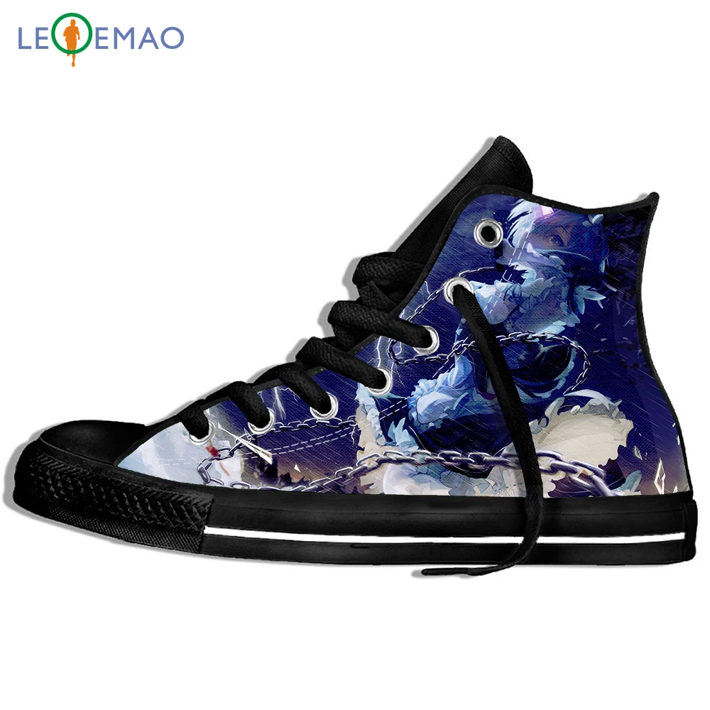 Custom Logo Image Printing Sneakers Anime Re ZERO Starting Life In Another World Men Harajuku Style Plimsolls Zapatos De Mujer | Обувь