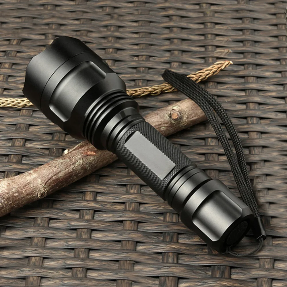 Portable led lanterna spotlight cree xm l2 xml t6 tactical rechargeable hunting LIGHT flashlight 18650 TORCH LAMP | Лампы и освещение