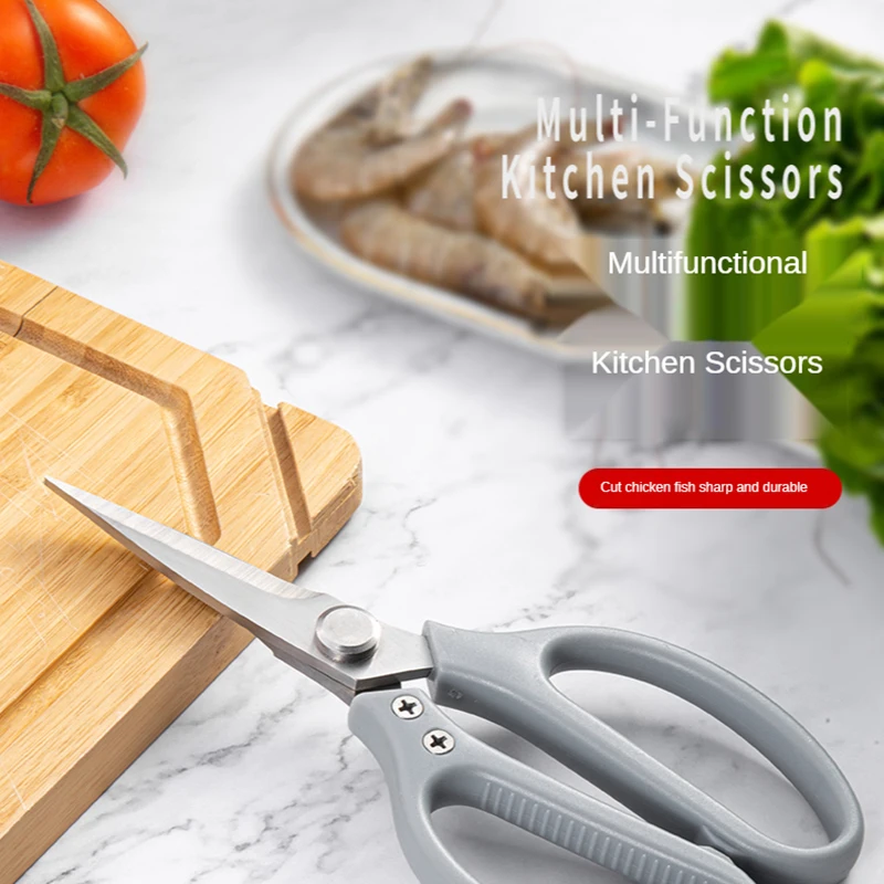 

Japanese Multi-Functional Stainless Steel Kitchen Household Style Meat Fish Vegetable Food Vigorously Scissors