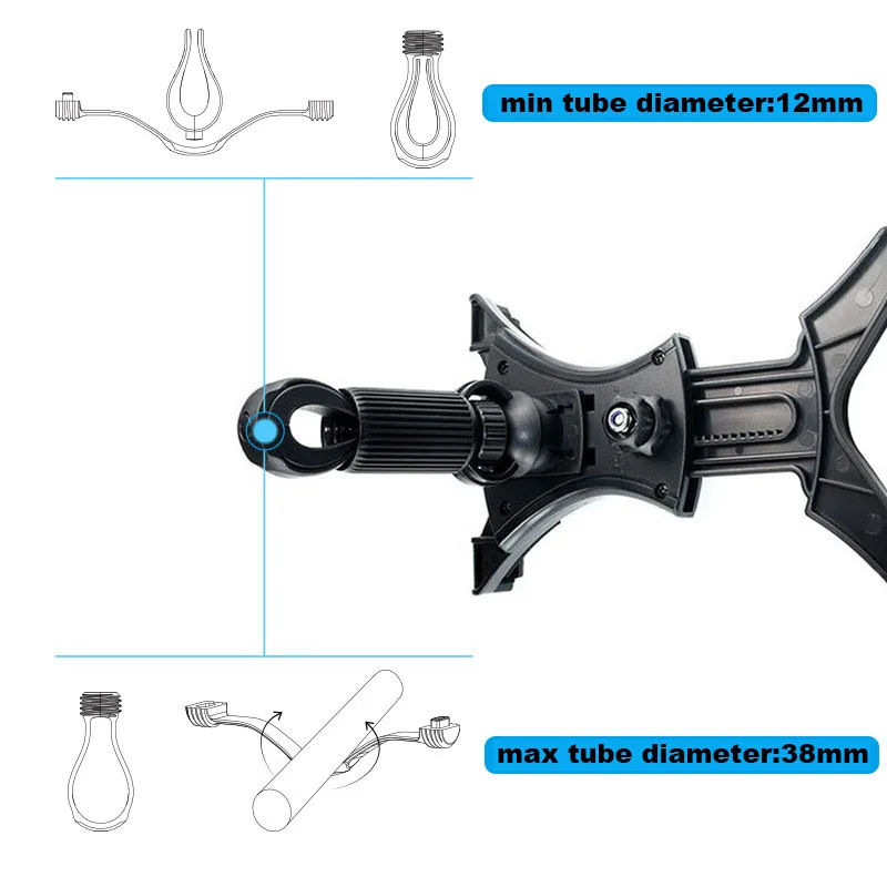 SMOYNG Автомобильный держатель для планшета подставка кронштейн вращающаяся