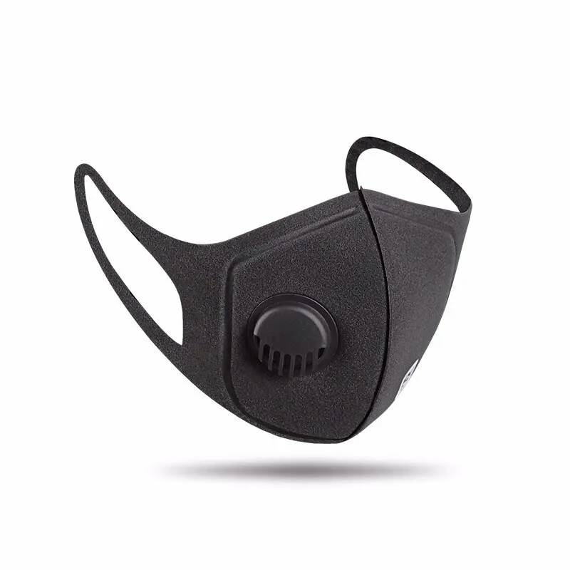 Respiratory Dust Mask Upgraded Version Men Women Anti-fog Haze Dust Pm2.5 Pollen 3D Cropped Breathable Valve Clean Healthy Mask