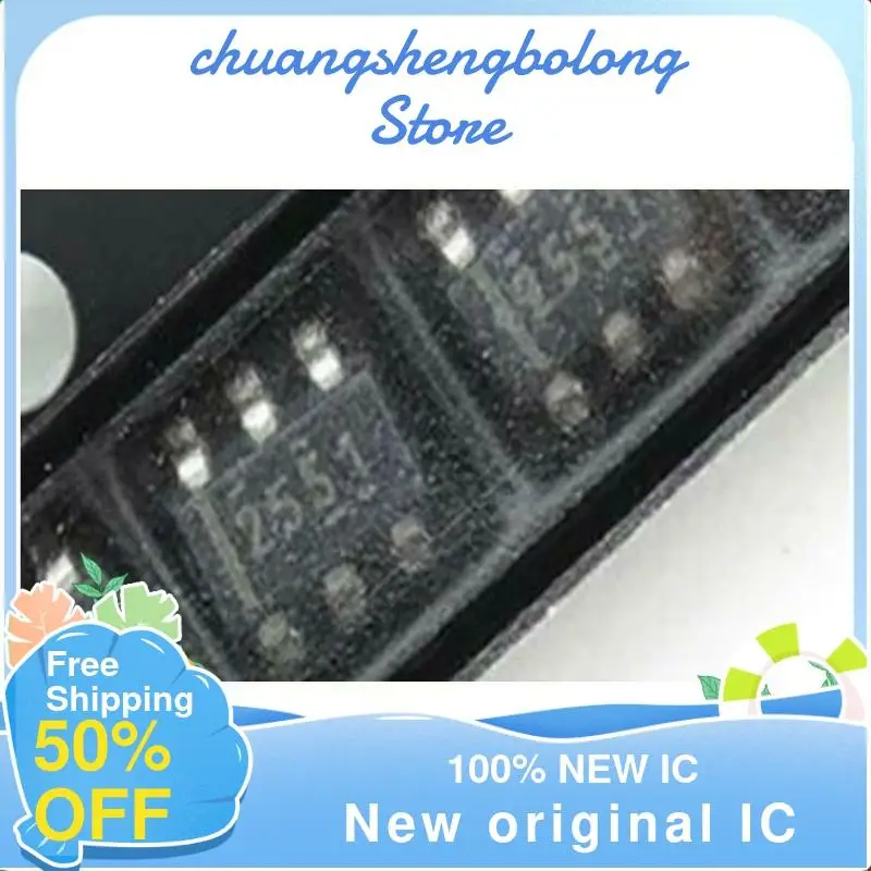 

10-200 шт. TPS2551DBVR 2551 SOT23-6 новый оригинальный IC