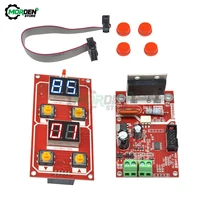 dropship ny d04 100a dual display spot welding machine transformer controller control panel board adjust time current