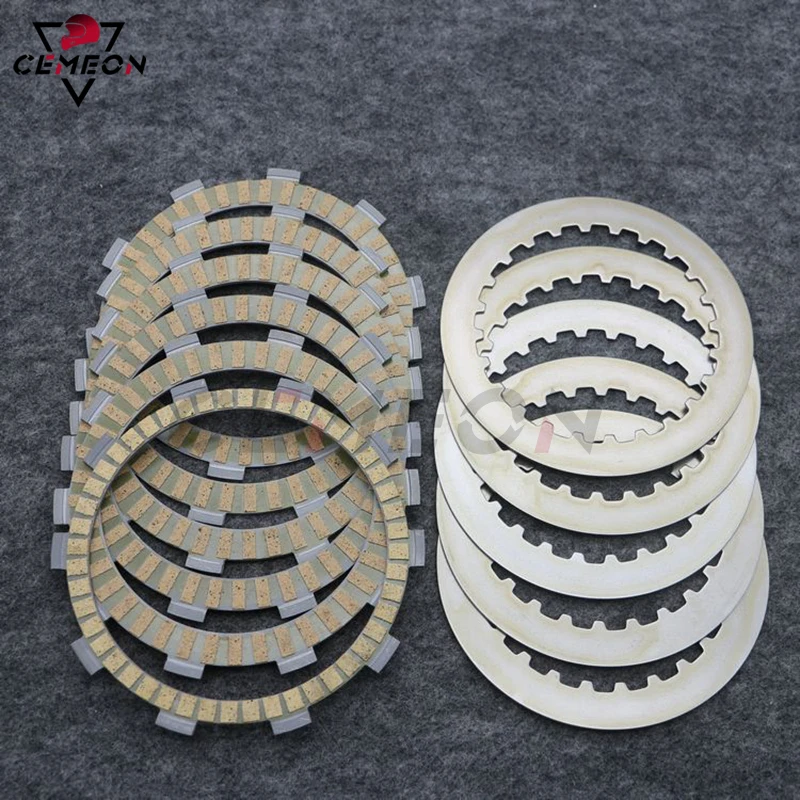

For Yamaha YBR250 YBR 250 YS250 YS 250 JYM250 JYM 250 Motorcycle Clutch Friction Plate and Steel Plate Clutch Plate Kit