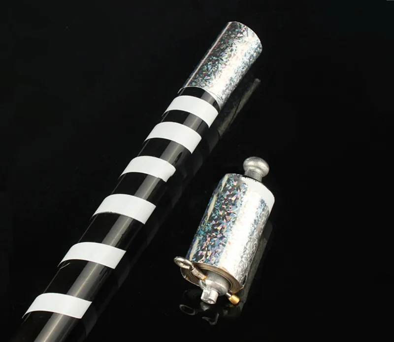 1 шт. 110 СМ Металлическая появляющаяся волшебная палочка для фокусов Зебра