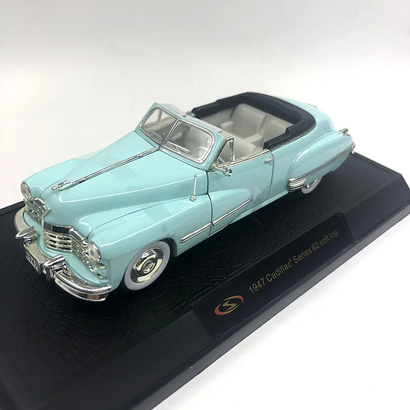 Оригинальная 1:32 1947 г. Cadi llac винтажная игрушечная машинка из сплава игрушки для