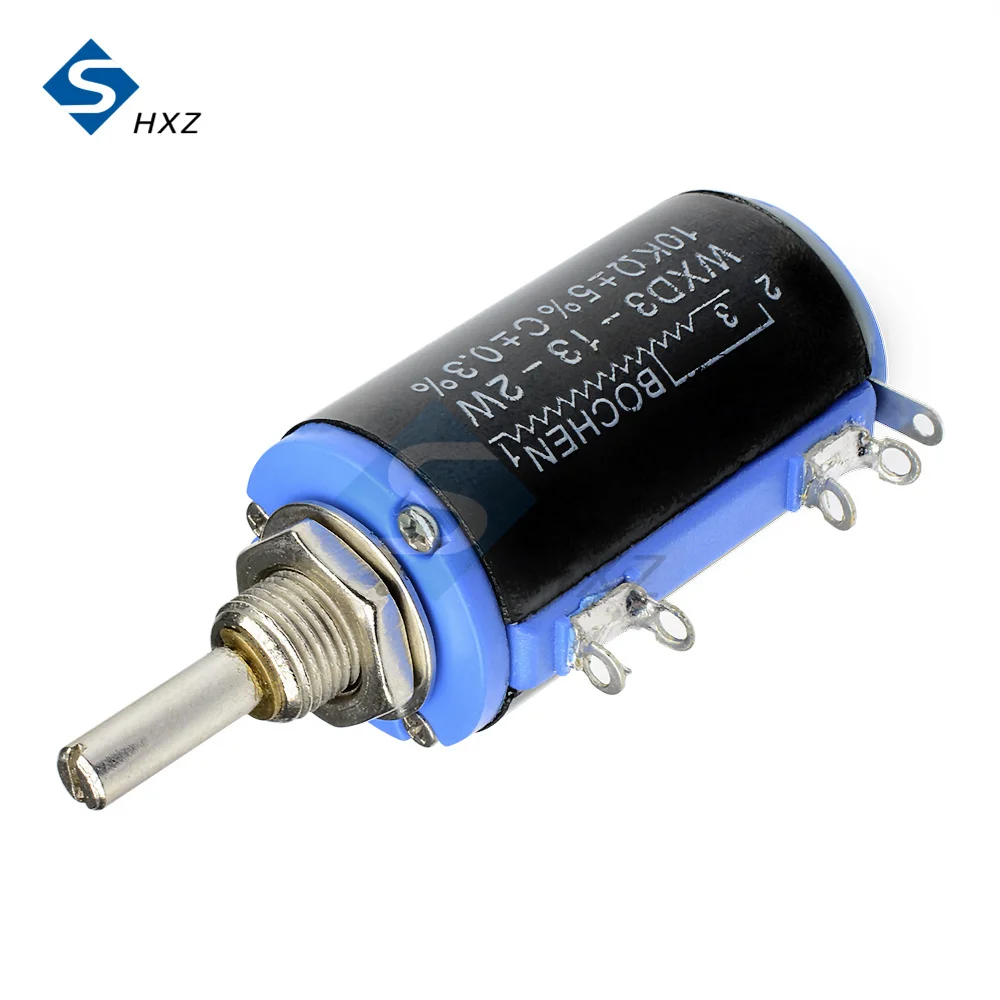 

Black Precision WXD3-13-2W Multi-turn Wirewound Linear Potentiometer 10K OHM