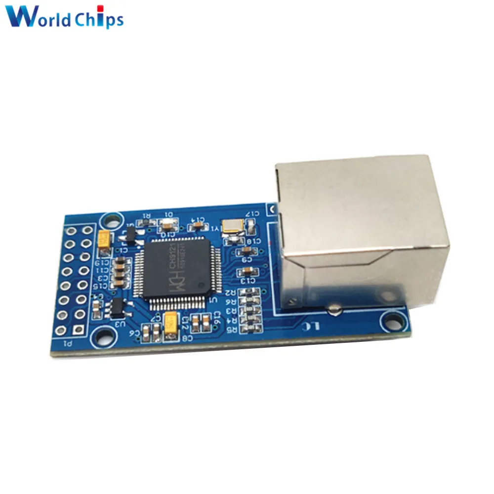 CH9121 UART серийный порт к сетевому модулю Ethernet TCP/IP 51/STM32 3 V 5V TTL Трансмиссия