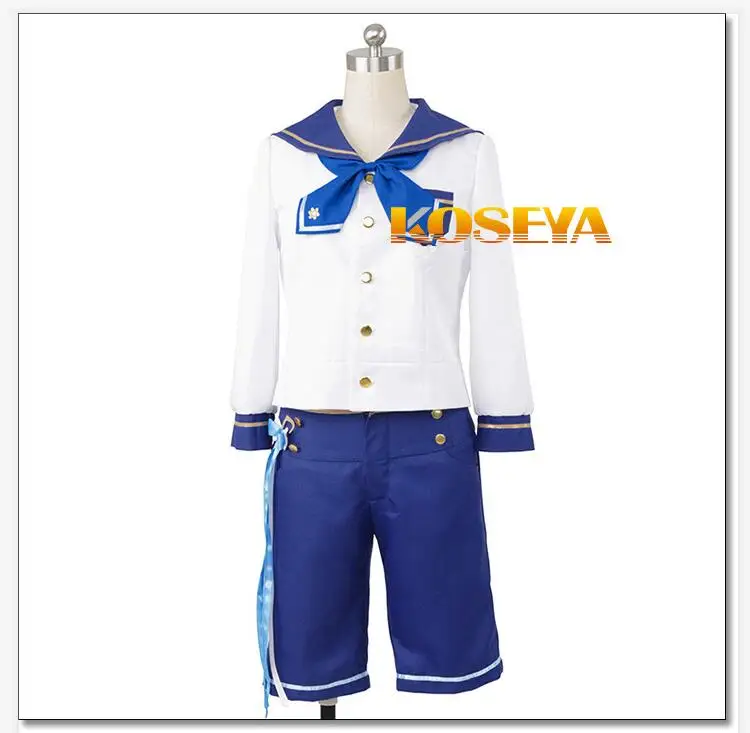 

Ensemble Stars Mashiro Tomoya Cosplay Costumes Ra*bits Member Navy Uniform Suit Unisex Role Play Prop Clothing Custom-Make Any
