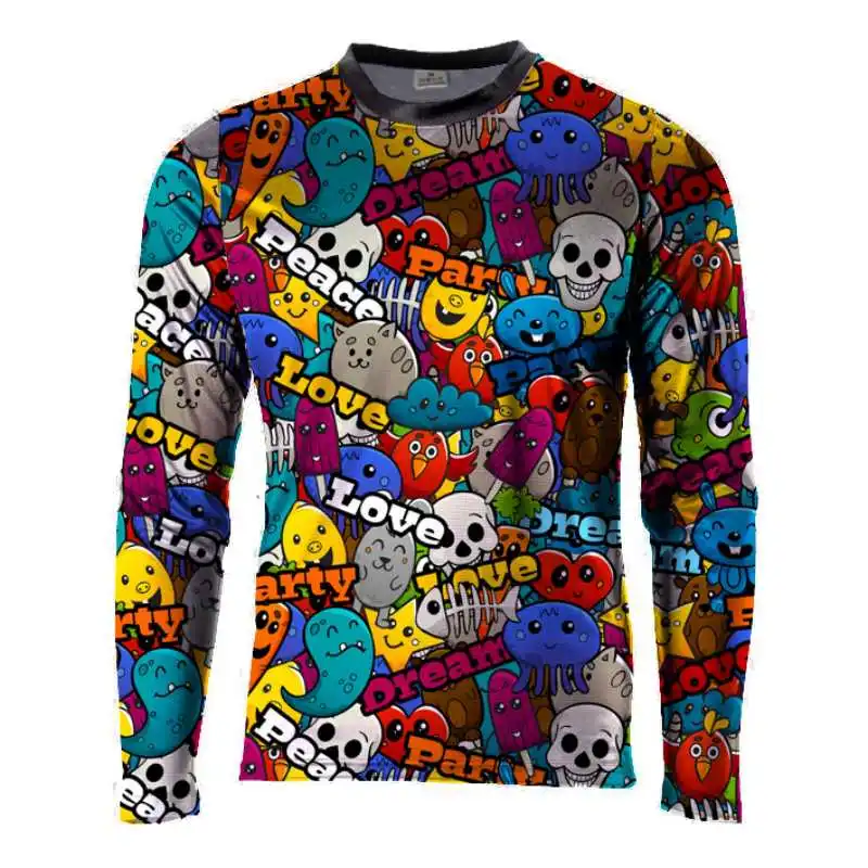 

Enduro Downhill Jerseys DH MTB BMX Race Riding Cycling Clothes Men Mountain Bike Offroad Motorcycle T Shirts