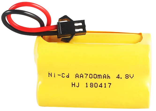 4,8 v 700mah перезаряжаемый ni-cd aa 4,8 v bateria 4,8 v nicd ni cd аккумулятор 4,8 v 700mah Для радиоуправляемой лодки модель автомобиля игрушка