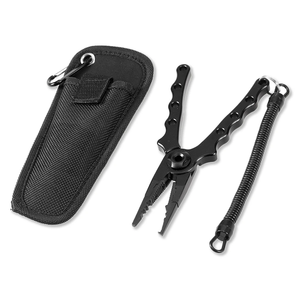 Алюминиевые плоскогубцы для рыбалки кольцевые резаки крючки удаления