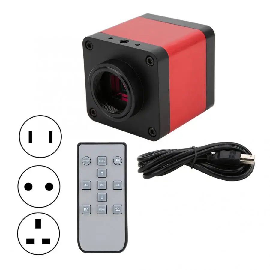 48MP 1080P 60FPS USB промышленный микроскоп камера увеличительные очки для сварки