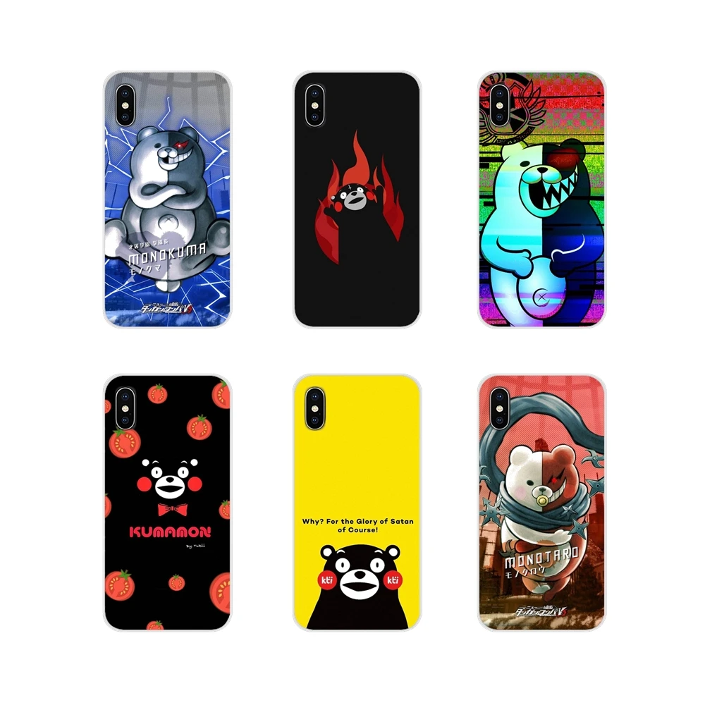 Силиконовый чехол для телефона Huawei Y5 Y6 Y7 Y9 Prime Pro GR3 GR5 2017 2018 2019 Y3II Y5II Y6II game Kumamon Danganronpa