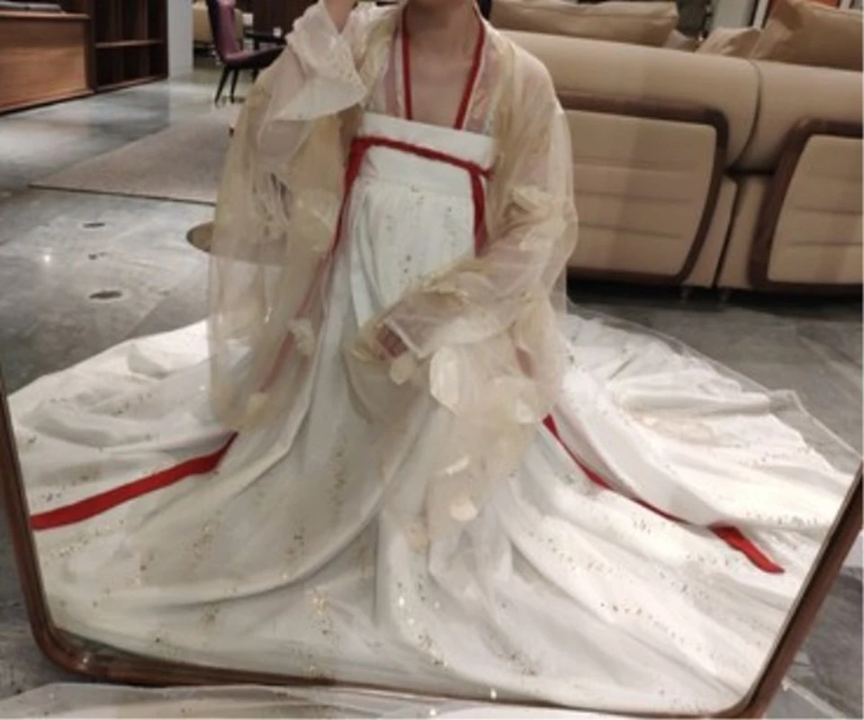 Женский костюм для косплея Yumeng Hanfu Повседневный свитер большого размера на 6
