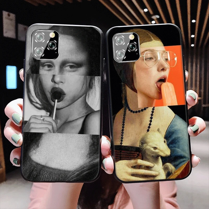 Gerleek кошмар Тим чехол для телефона iPhone 11 Pro X XR XS Max 7 8 Plus роскошный контрастный цвет