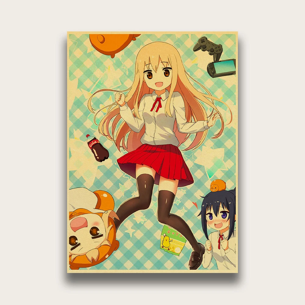 

New Arrival Custom Himouto! Umaru-chan Poster Home Decoration Fashion Silk Fabric Wall Poster