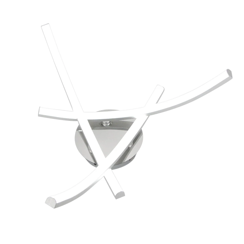 

Living Room Bedroom Lighting Low Heat Radiation with Long Service Life Modern Trigeminal Shape AC 85-265V LED Ceiling Lamp