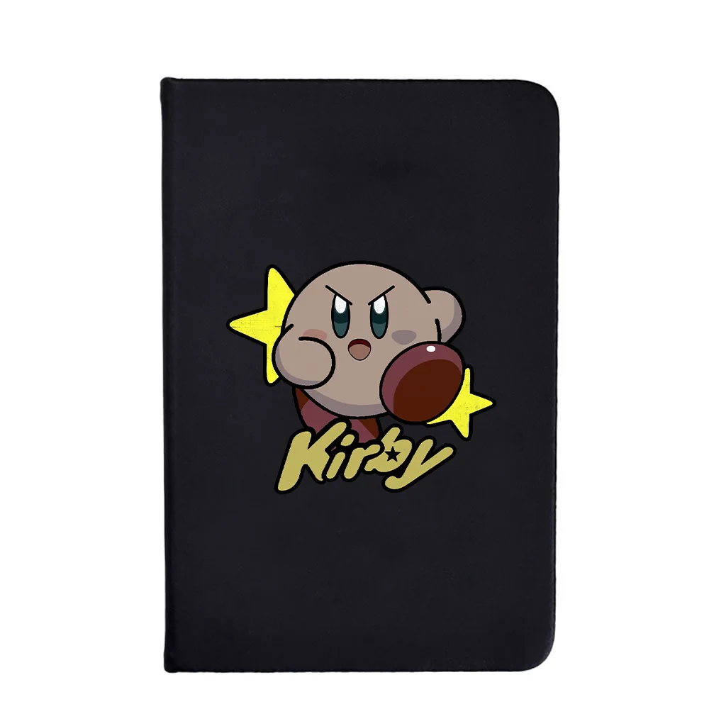 Милый блокнот Kirby черный матовый студенческий дневник мультяшная ручка подарок