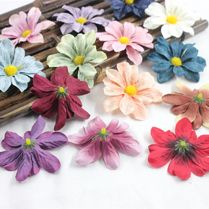 Искусственная нить маленький цветок маргаритки для семейного свадебного