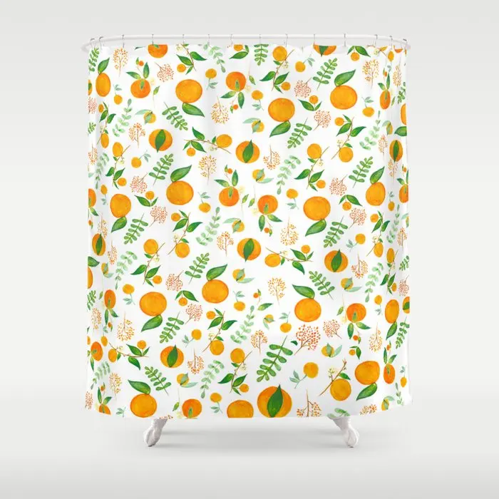 Занавеска для душа из полиэстера 12 крючков 180 | Занавески