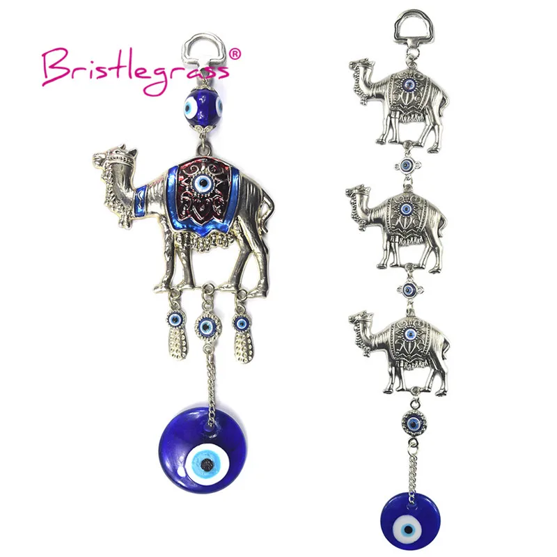 Подвеска маятник турецкий голубой глаз верблюд|Ловцы снов и подвесные украшения|