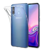 transparent phone case cover for samsung galaxy a8s sm g8870 2019 soft flexible tpu silicone protective cover galaxya8s 6 4 inch