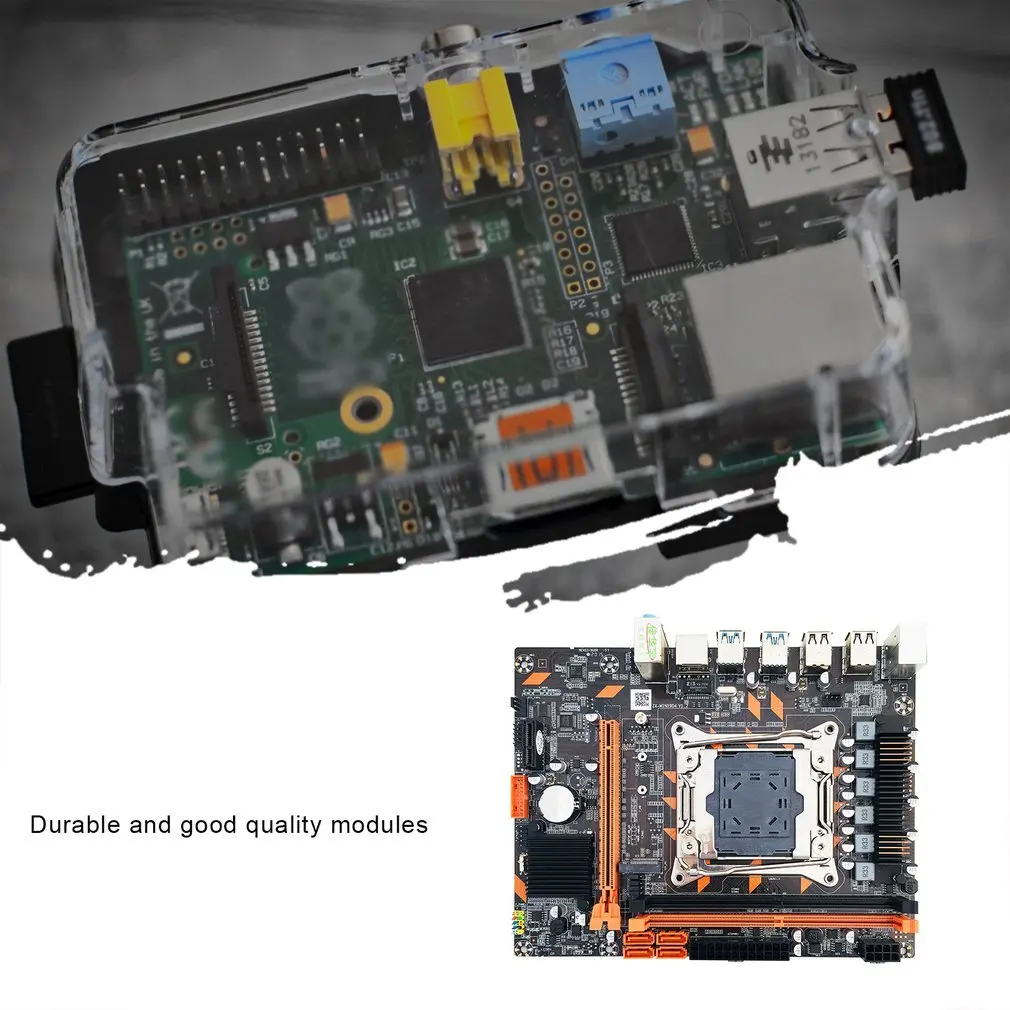 

X99 DDR4 Motherboard Slot LGA2011-3 USB3.0 NVME M.2 SSD Support DDR4 Memory And Xeon E5 V3 Processor D4 RAM