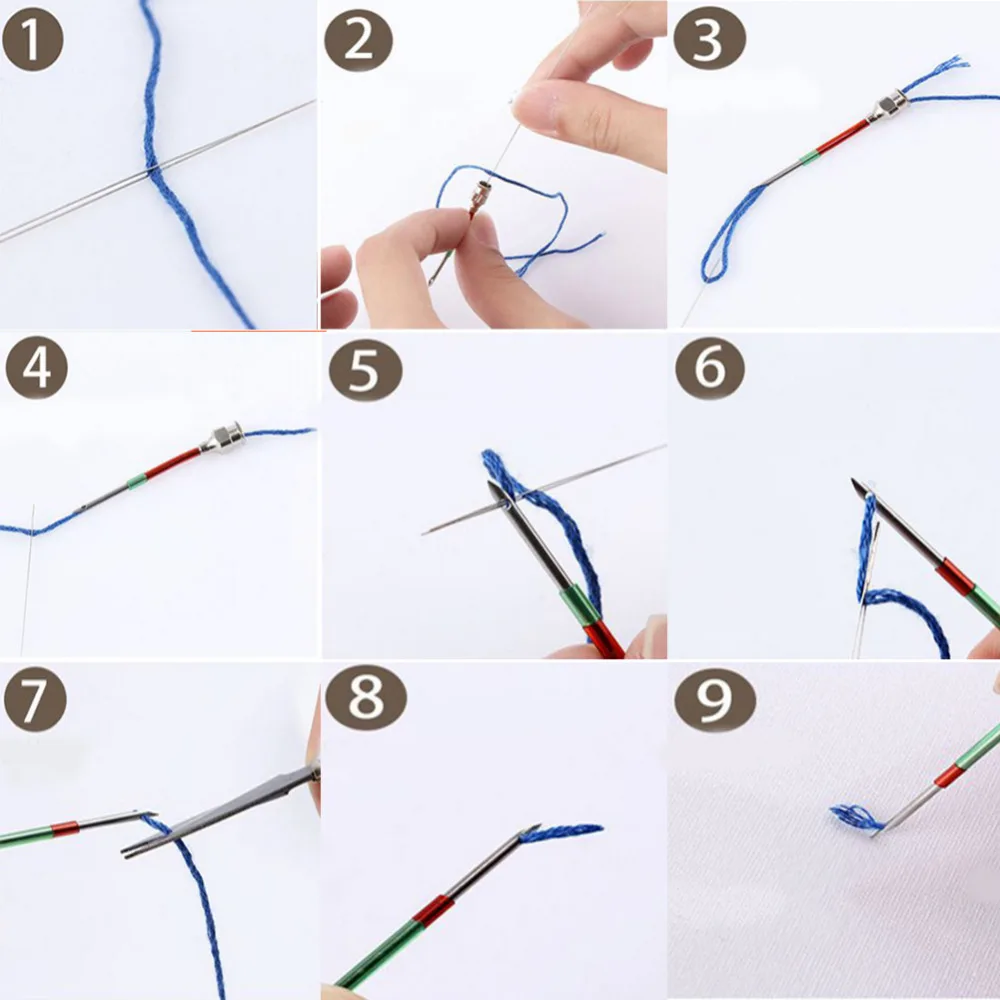 MIUSIE 4 шт. размера вышивка игла ручной работы комплекты для вышивки набор швейных