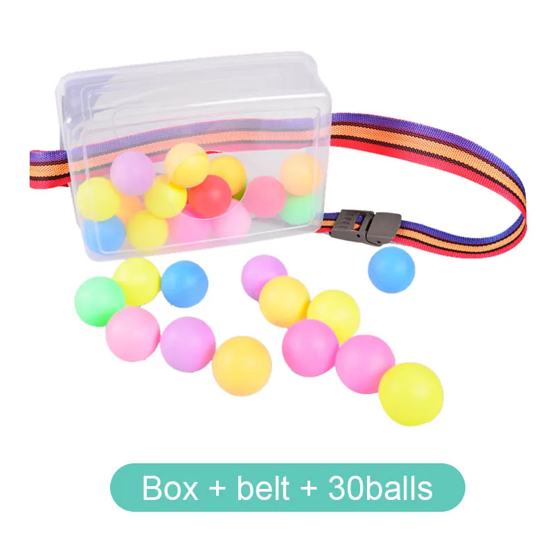 box belt 30balls Ruizhi детский реквизит для активного отдыха, забавная спортивная игрушка на открытом воздухе для свадебной вечеринки, игровые инструменты, детские игрушки для родителей и детей RZ1122 - Цвет: box belt 30balls