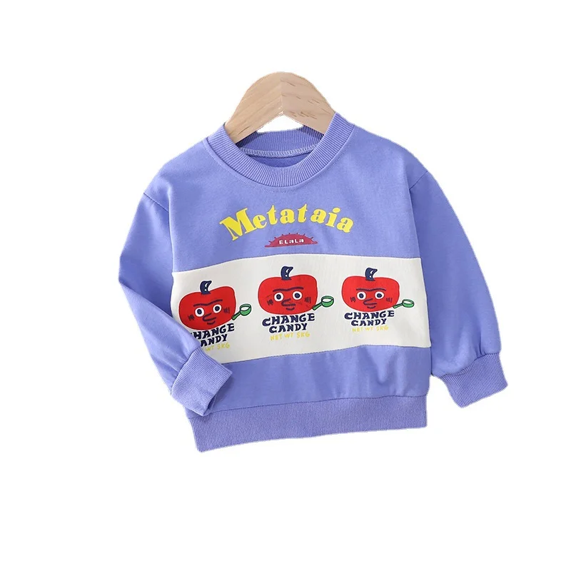 

New Spring Autumn Baby Boys Girls Clothes Fashion Children Cotton T-Shirt Toddler Casual Costume Infant Clothing Kids Sportswear