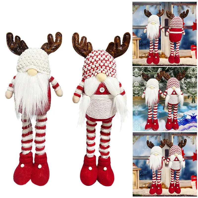 

Рождественская Кукла без лица, милый эльф, украшение, креативное Рождественское украшение для дома, гостиной, спальни JDH88