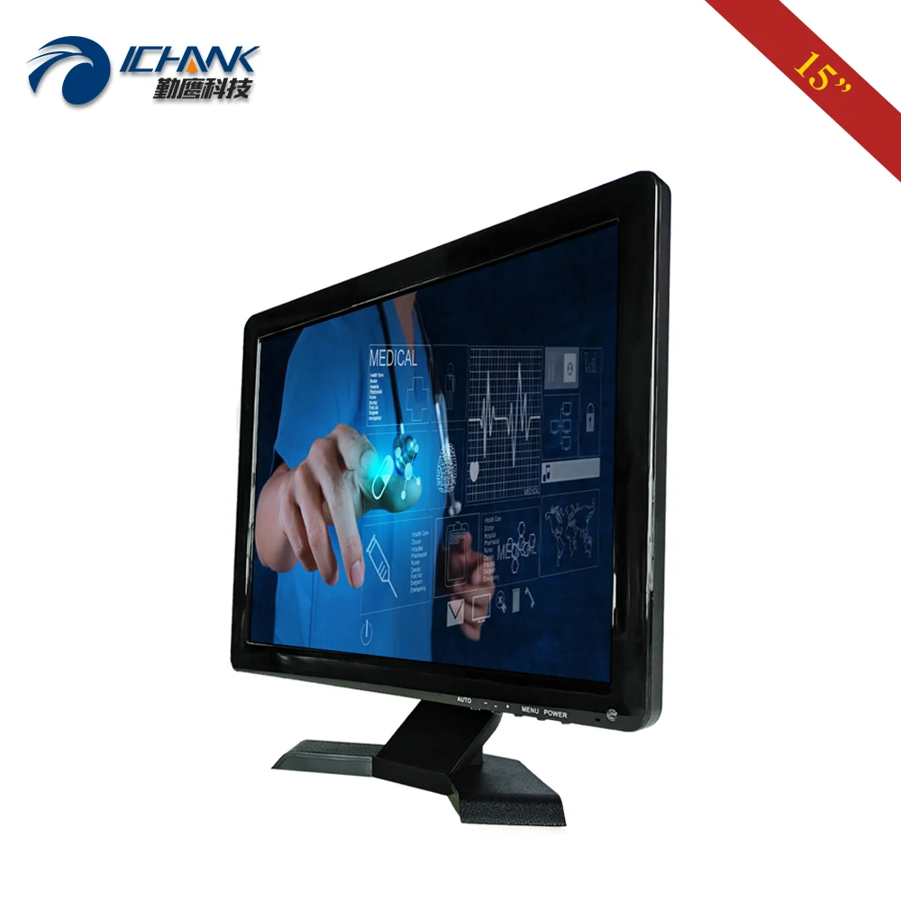 B150JC ABHUV/15 &quot1024x768 4:3 HDMI USB VGA четырехпроводной резистивный сенсорный ПК монитор/15