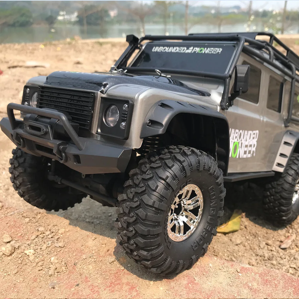 Professional Retrofit 4WD RC Cars 1/10 Full Scale Remote Control Electrics Big Car 2.4G 580 Motor Shock Absorber Off Road | Игрушки и